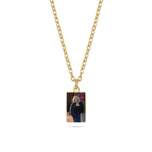 Lilo Custom Engraved Necklace – Gold