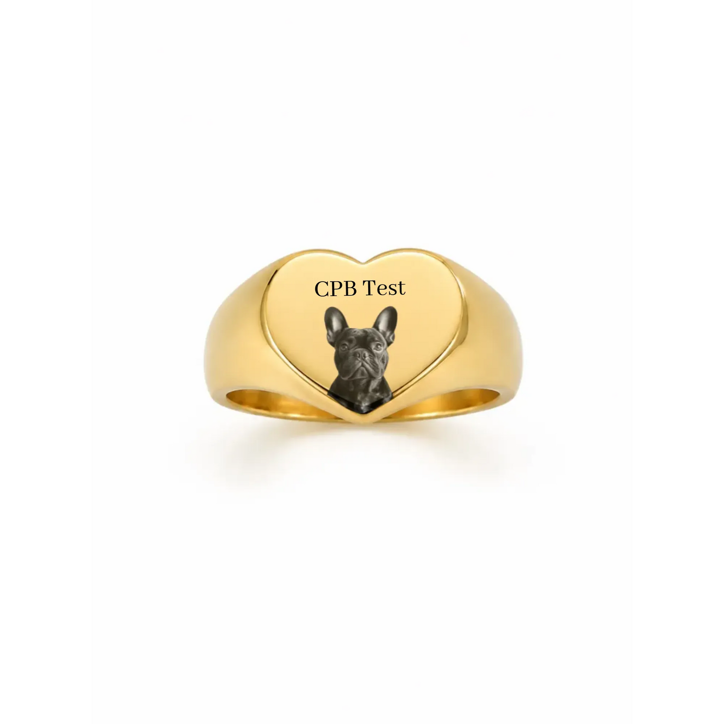 Alfie Custom Engraved Signet Ring – Gold