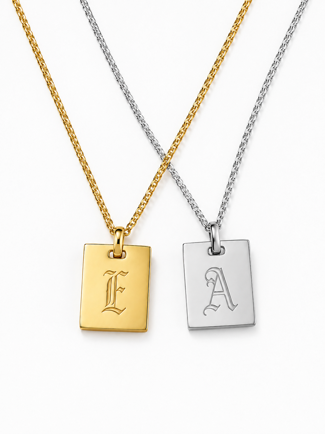 Perfect Duo - Matching Initial Engraving Set
