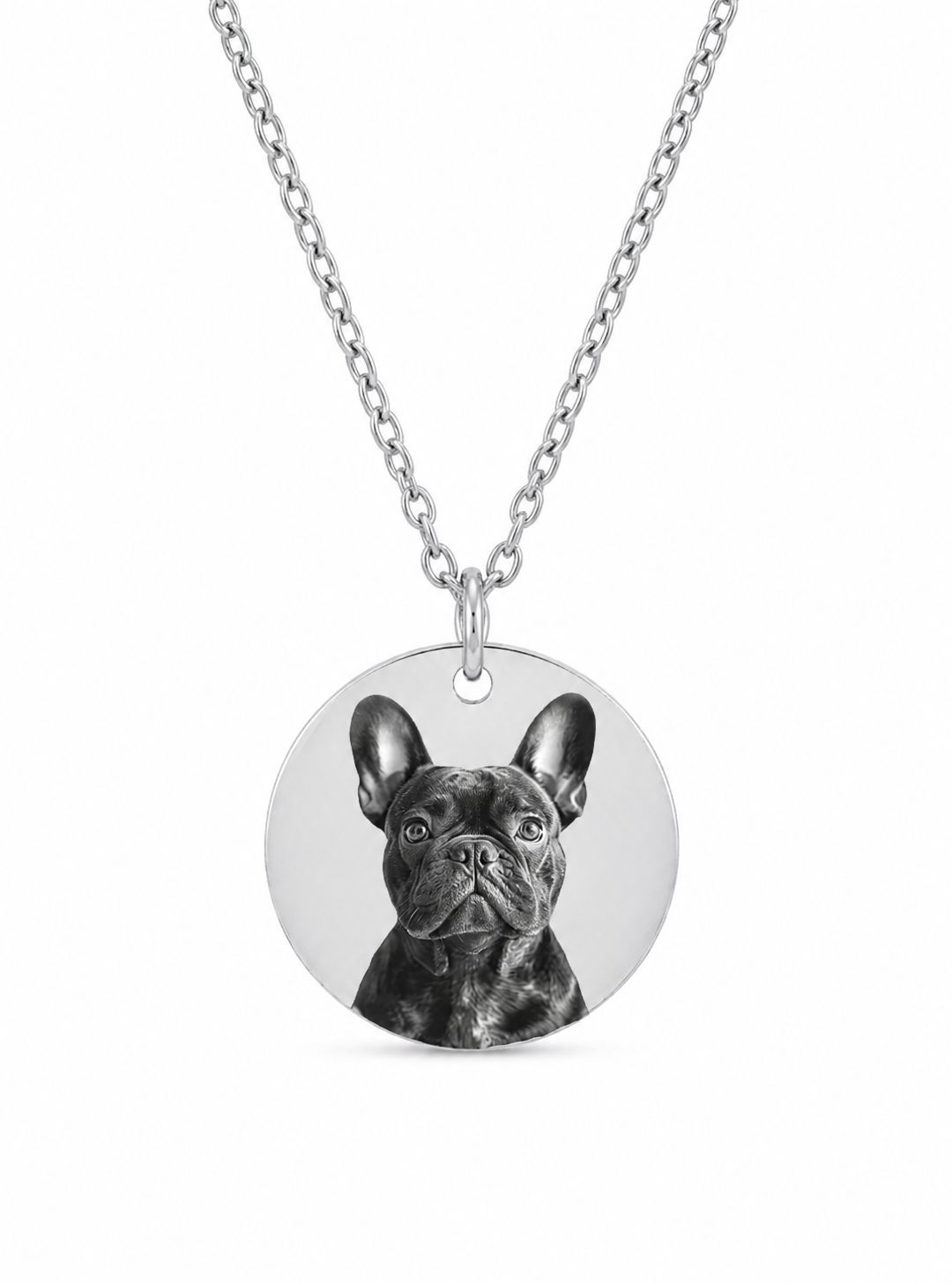 Arlo Custom Engraved Necklace – Silver