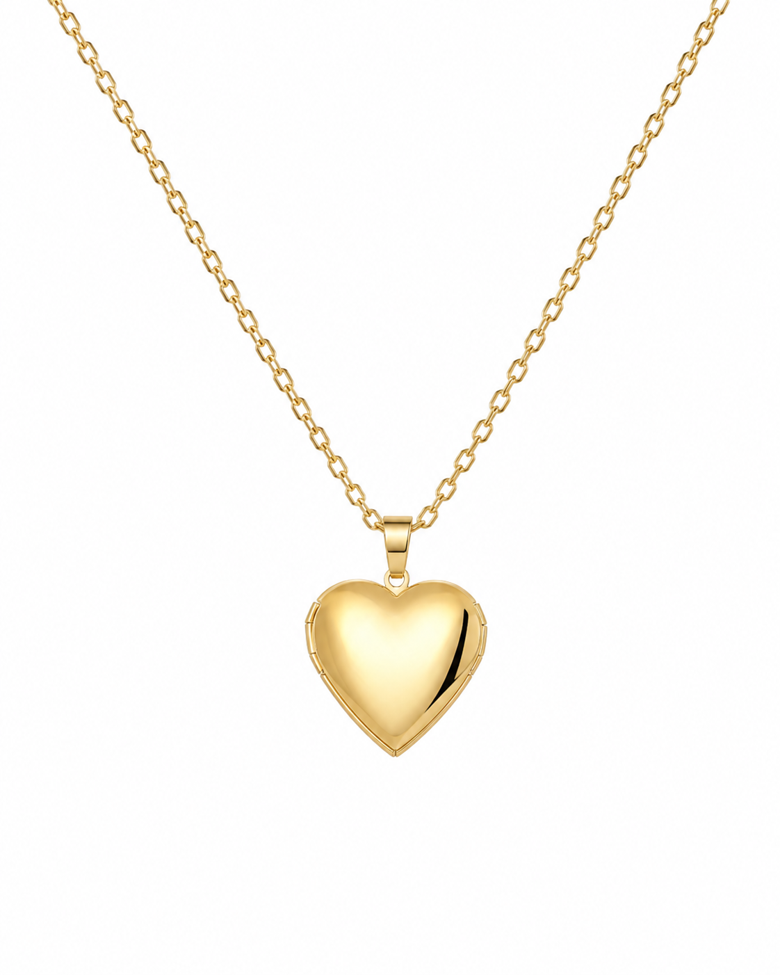 Aiko Custom Engraved Locket – Gold