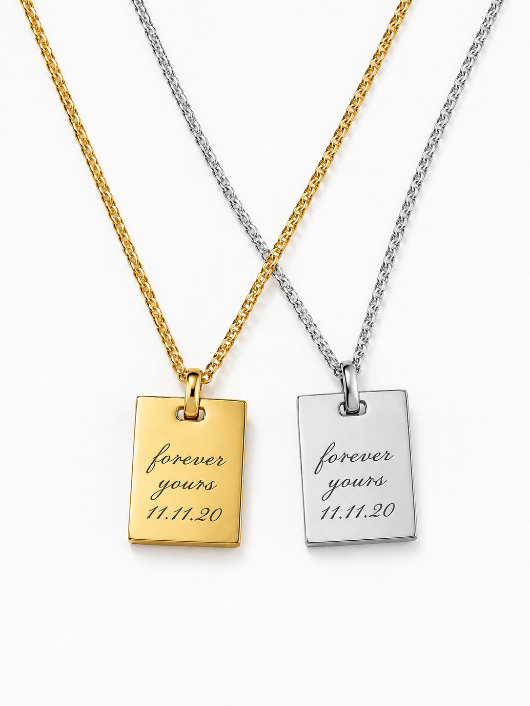 Perfect Duo - Matching Initial Engraving Set