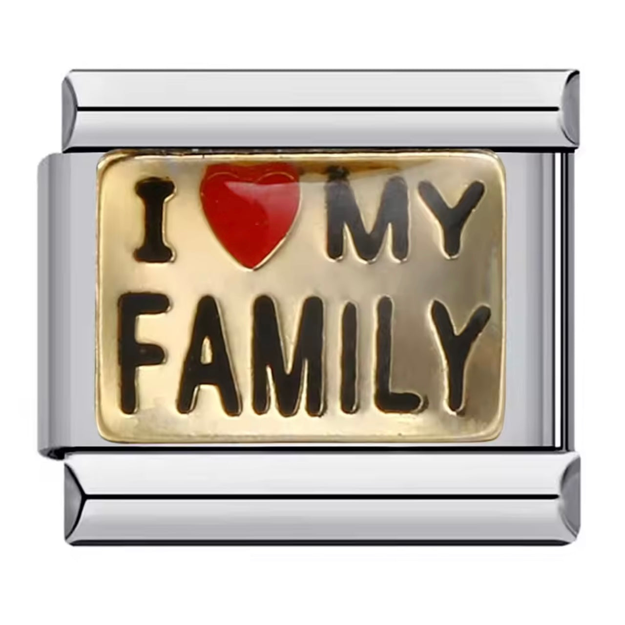 I Love My Family - Italian Charm