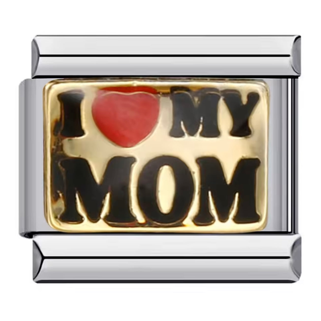 I Love My Mom - Italian Charm