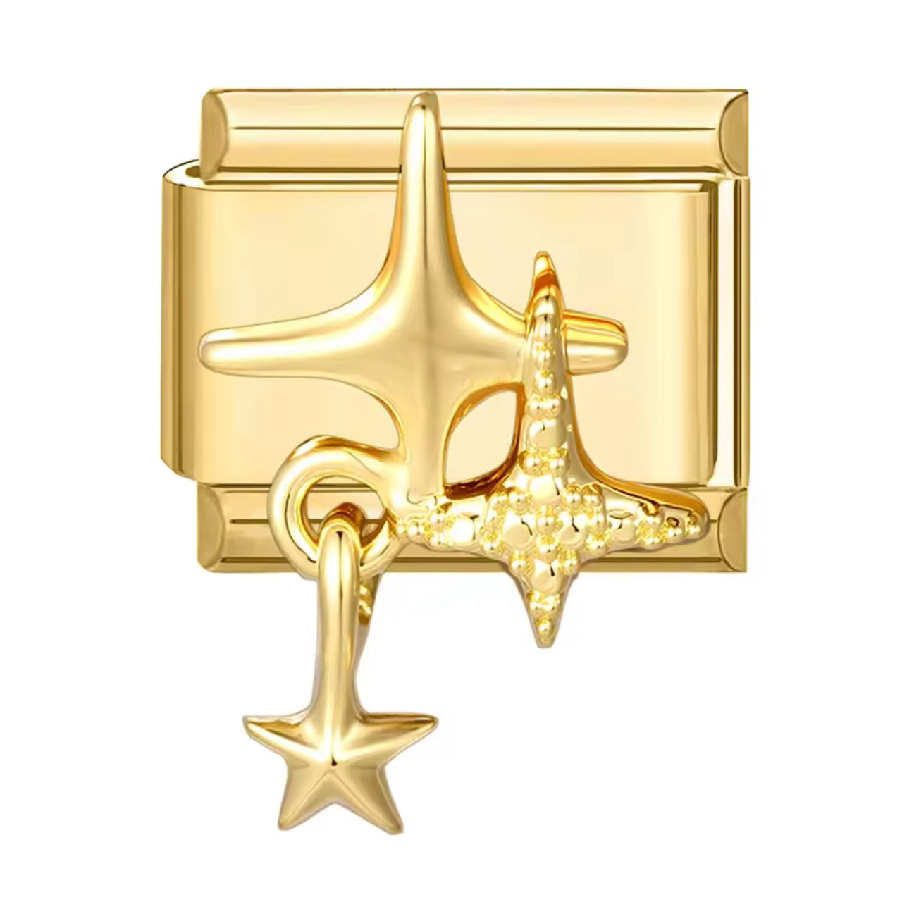 Sparkle Gold - Italian Charm