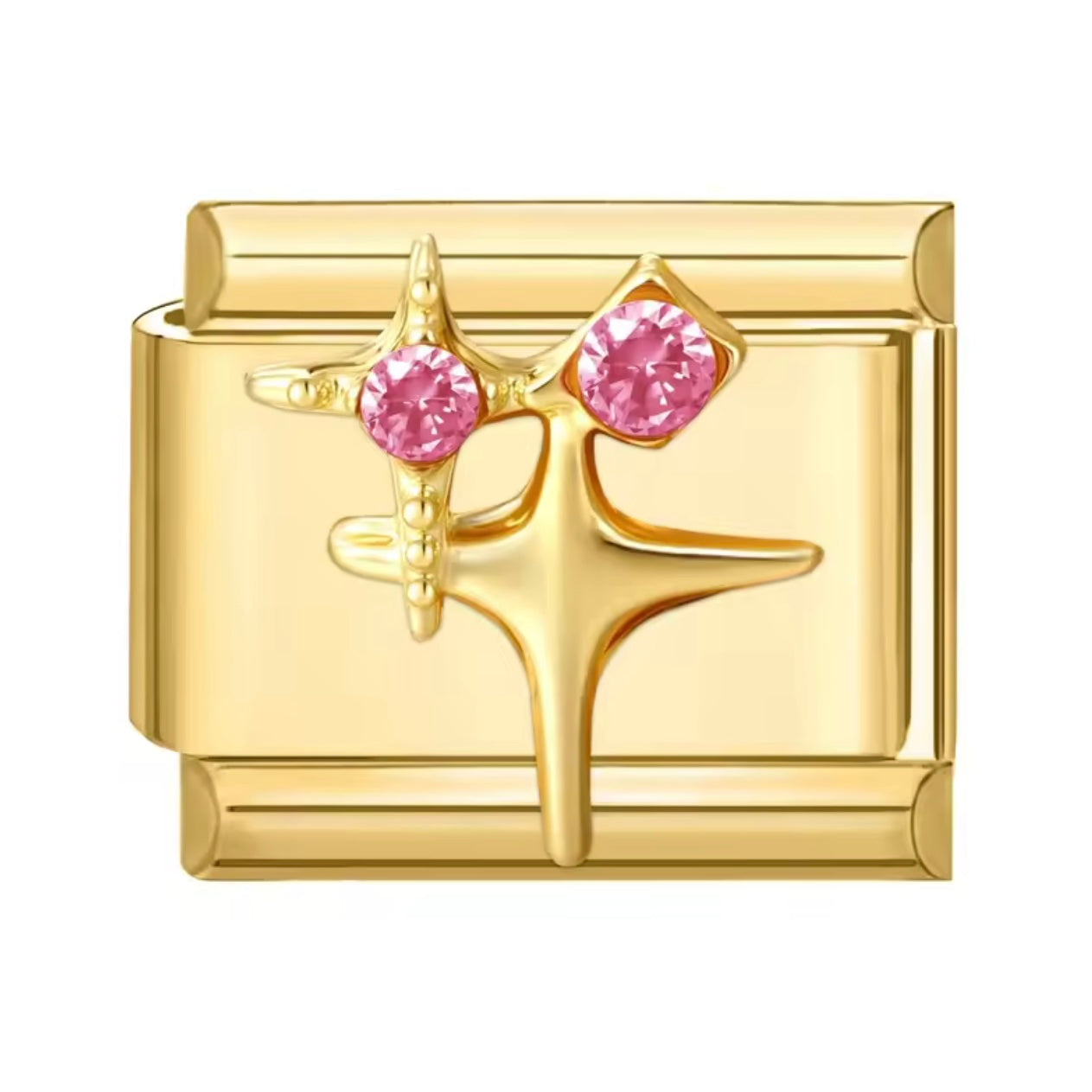 Pink Sparkle - Italian Charm