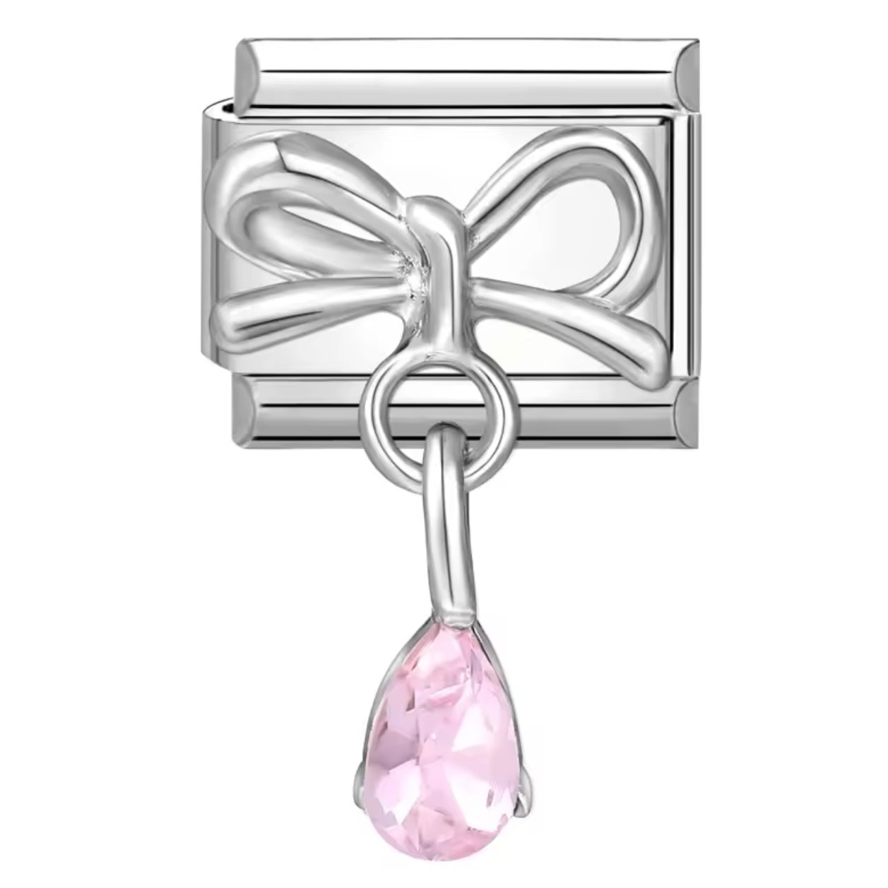 Bow Silver - Italian Charm